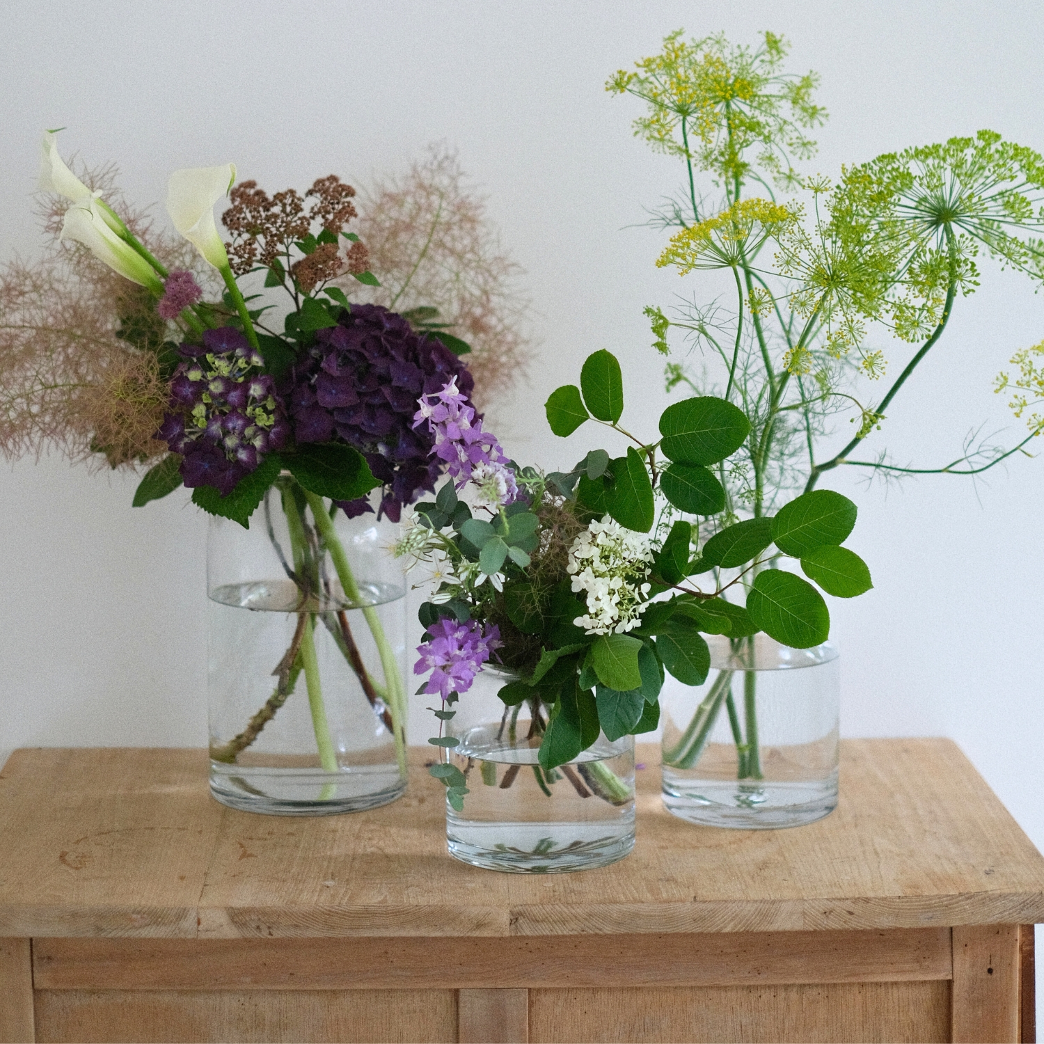 ブーケ(花束)向き花瓶