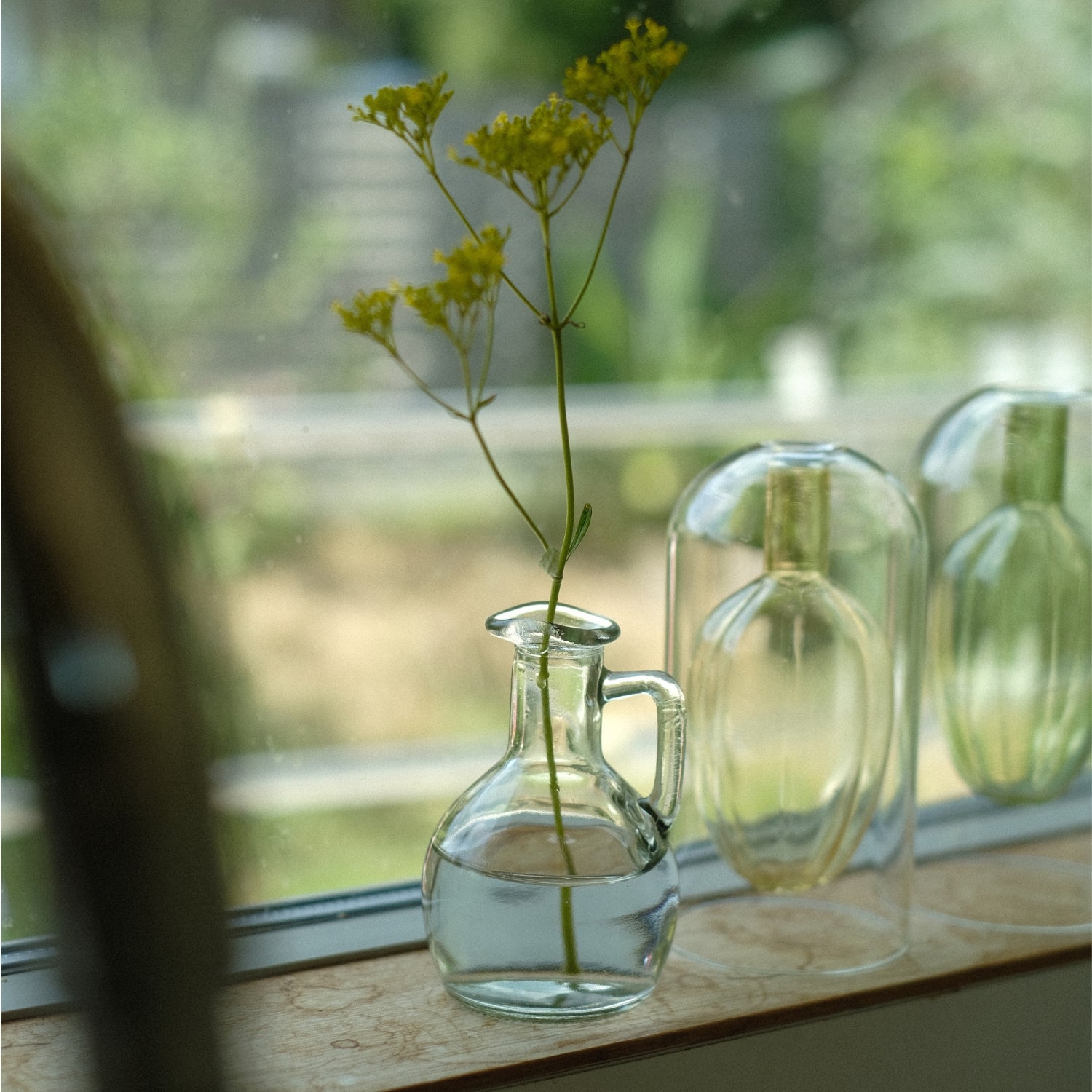 ガラスの花瓶｜一輪挿し｜セット｜とうめい｜おしゃれ｜とっておきさん