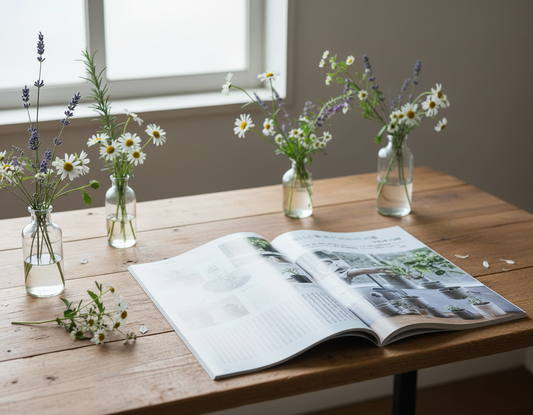 業界誌『ユニークな鉢特集』に掲載いただきました