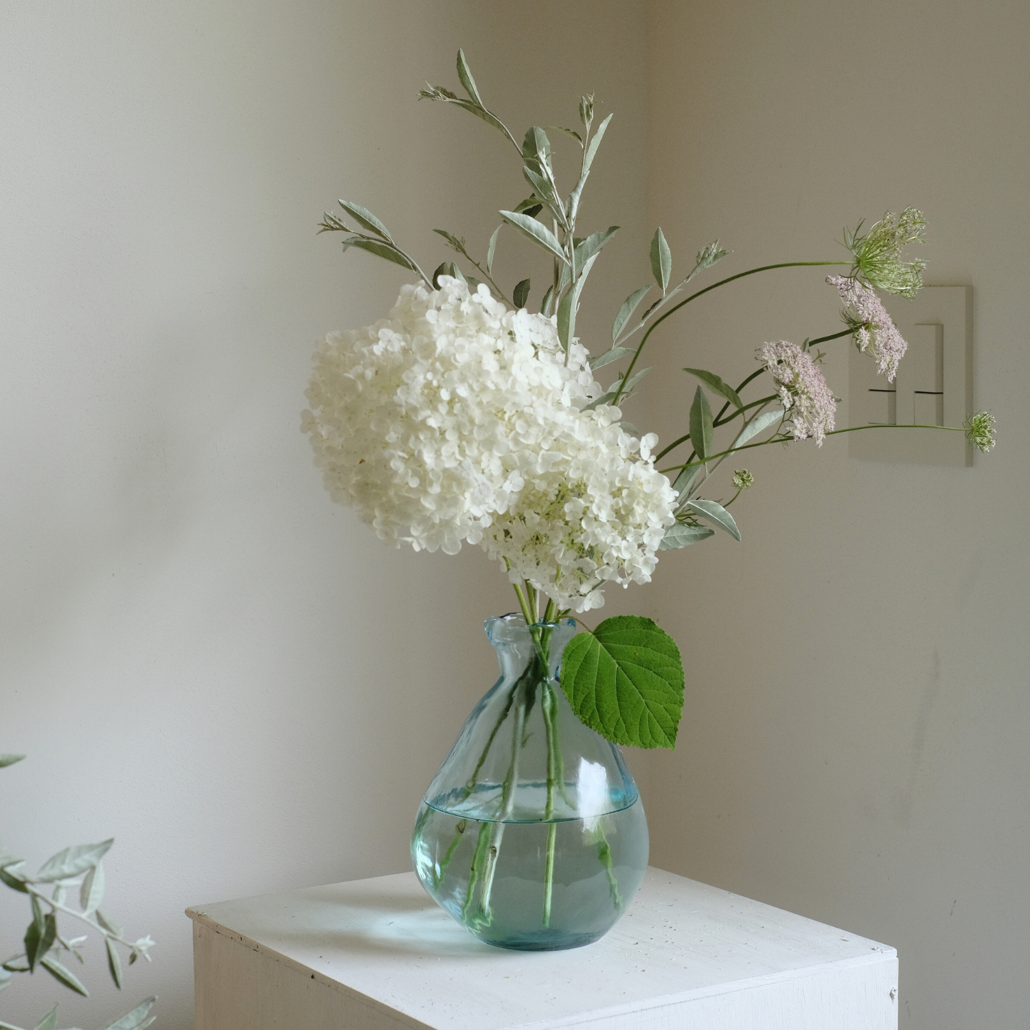 バカラ　マリン　大型花瓶 sghr Sghr スガハラ フラワーベース 花瓶 花瓶のふた volubilis