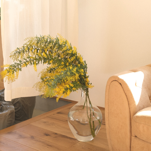 ガラス花瓶|中型|クリアブラック、透明|北欧|お壺さん_M@花瓶の ガラス花瓶|中型|クリアブラック、透明|北欧|お壺さん_M@花瓶の